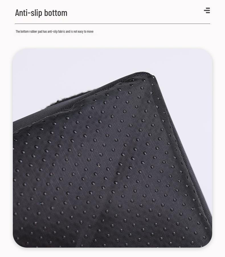 Portable Foldable Waterproof Oxford Cloth Cat and Dog Litter Box