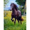 DIY 5D Diamond Painting Steed Horse Diamond Embroidery Animal Cross Stitch Full Round Drill Mosaic Rhinestone Manual Home Decor