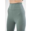 Flare Leg High Waist Lycra Fitting Ribbed Leggings Trousers