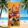 1Pc Flintstones Band Performance Beach Towel, Quick Dry, Multi-Use for Beach Pool Gym Yoga Home Travel, Christmas, Halloween, Xmas Gift M92928