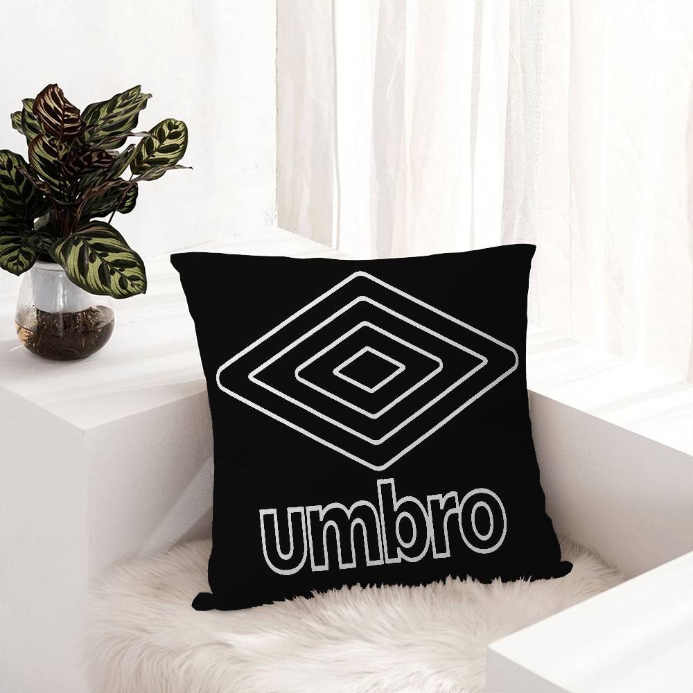 U-UMBROS Logo Pillow Gifts Home Office Furnishings Bedroom Sofa Car Cushion Cover Case 45x45cm