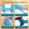 Durable Thickened Disposable Nitrile Gloves for Food Grade, Kitchen, Baking, Hygiene, Industrial, and Labor Protection
