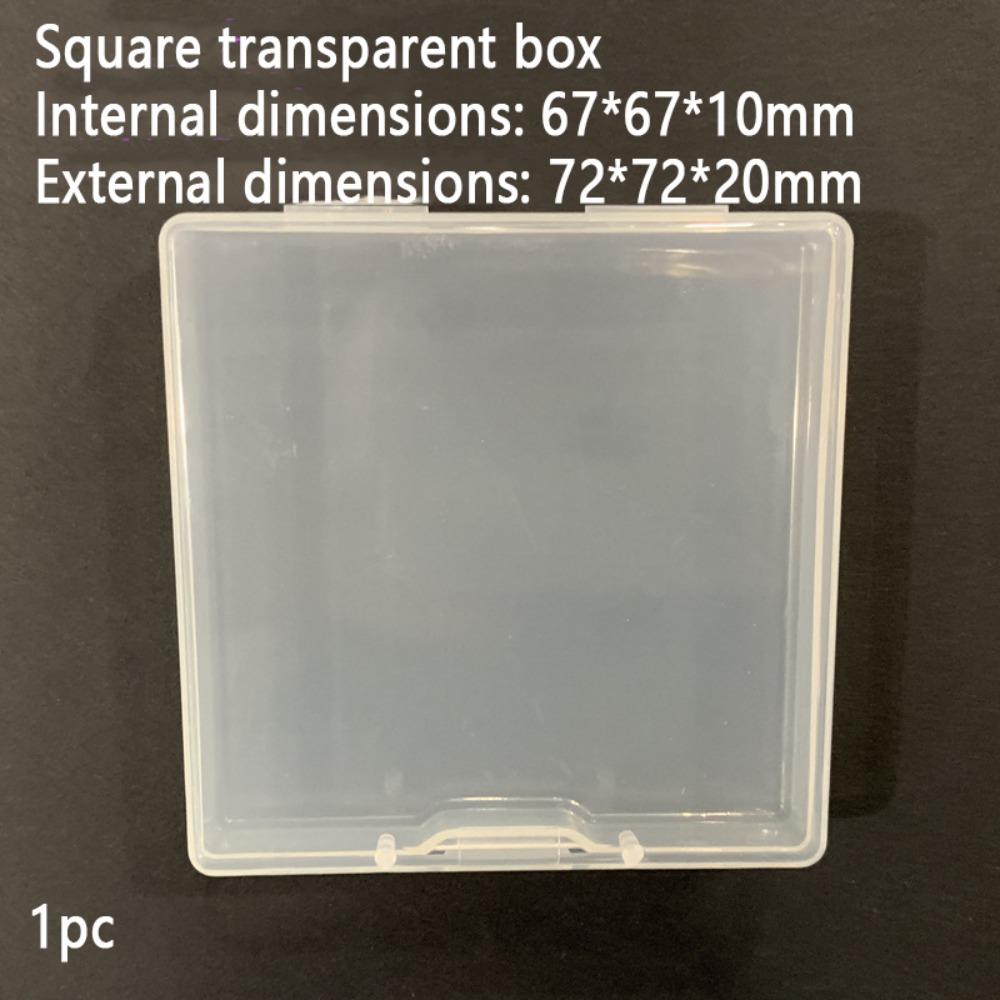Small White Empty Plastic Paint Pan Square Plastic Watercolor Paint Pans  DIY Paints Box