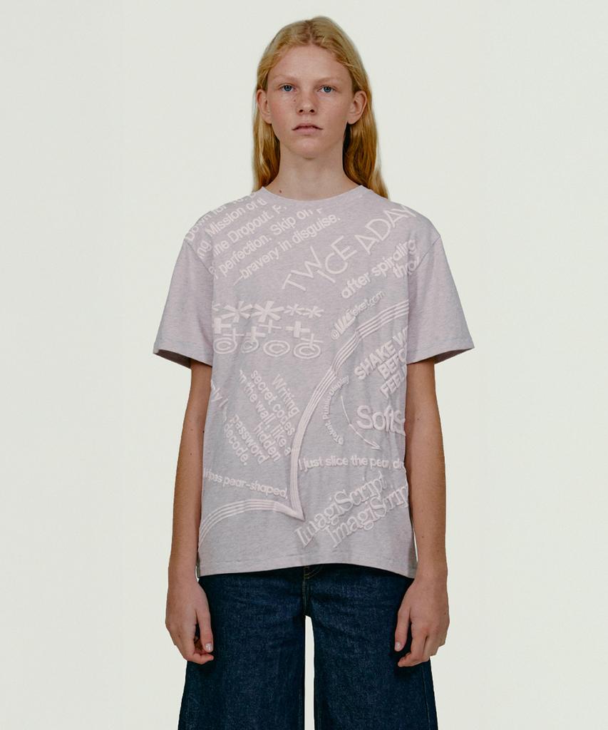 Tekes Imagiscript Tee Pink