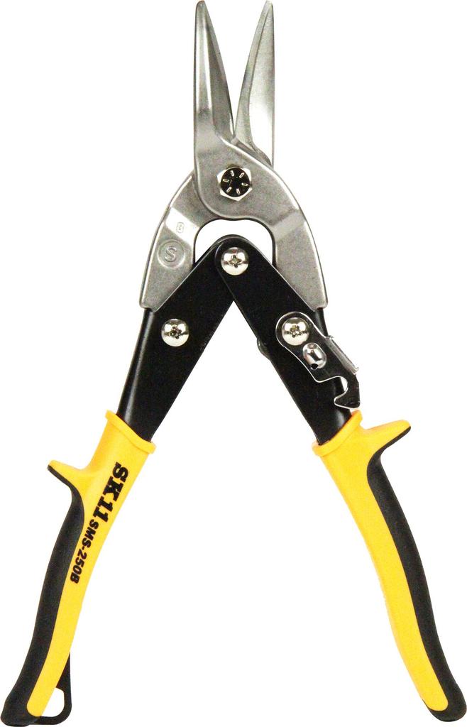 SK11 Metal Serrated and Curved Blades Scissors, Double-Strength Type, SMS-250B,