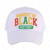 Roduct of Black History Women Unisex Peaked Hat Fashion Casual Adjustable Printed Baseball Caps