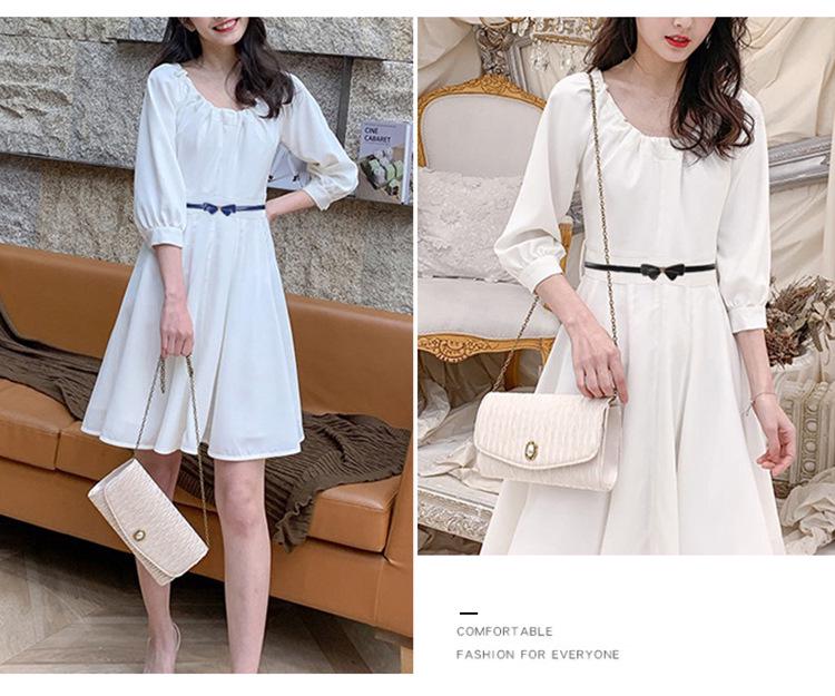 Women's Fashion Black Patent Leather Belt with Bowknot - Versatile, Genuine Leather Waist-Cinching Accessory