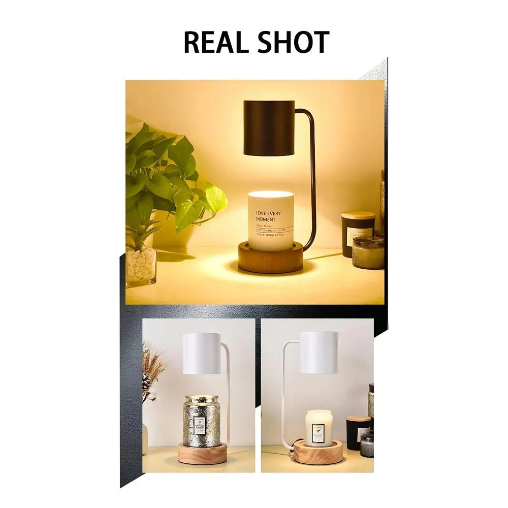 Dimmable Candle Warmer Wax Burner Retro Indoor Lighting Lights Wax Melt Burner Table Lamp Candle Melting Tools Home Decor