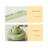 Cleaning Brush Long Handle Oil-Proof 360-Degree Rotatable Head Pot Brush with PET High-Density Bristles Strong Stain Removal Cleaning Scrubber
