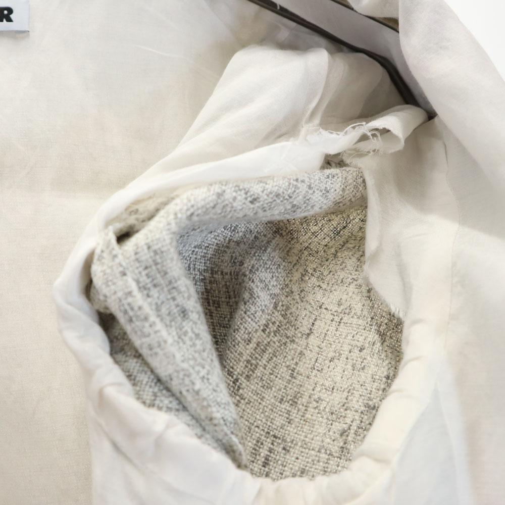 Jil Sander 100% len, vyrobeno v Itálii Kostýmek Sako 38/Neznámá šedá Dámský Použitý