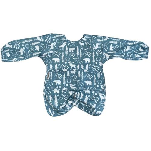 Silly Billyz Silly Billyz Nylon Highchair Hugger L/S Bib (Wilderness)