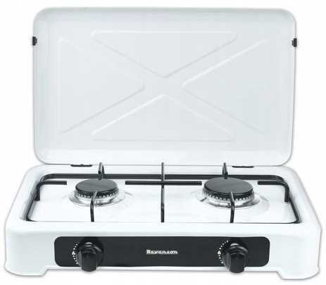 Ravanson K-02T 2-Burner Gas Stove
