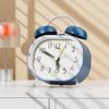 Metal Design Metal Alarm Clock Loud Ringtone Mechanical Clock Modern Bedside Wake-up Clock  Office