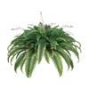 Artificial Boston Fern Large Plastic Fern 80 Branches Indoor Outdoor Decor