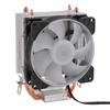 CPU Air Cooler 90mm 48cfm 1800PRM 2 Copper Heat Pipes RGB Lighting Computer CPU Cooling Fans for Intel LGA115X for AMD
