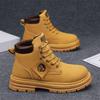 Autumn Martin boots new men's casual boots retro British style mid-help casual boots