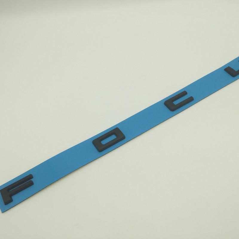 

1 шт., автомобильные буквы, передние и задние наклейки на багажник, эмблема, значок, наклейка, Стайлинг, автоаксессуары для F1ord Focus чёрный