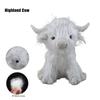Adorable 9.4in Scottish Highland Cow Plush Toy Gift For Kids