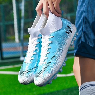 Training European Cup Nailed Sneakers 2025 Football Shoes Male Students Grass Spike Competition Lightweight and Cheap