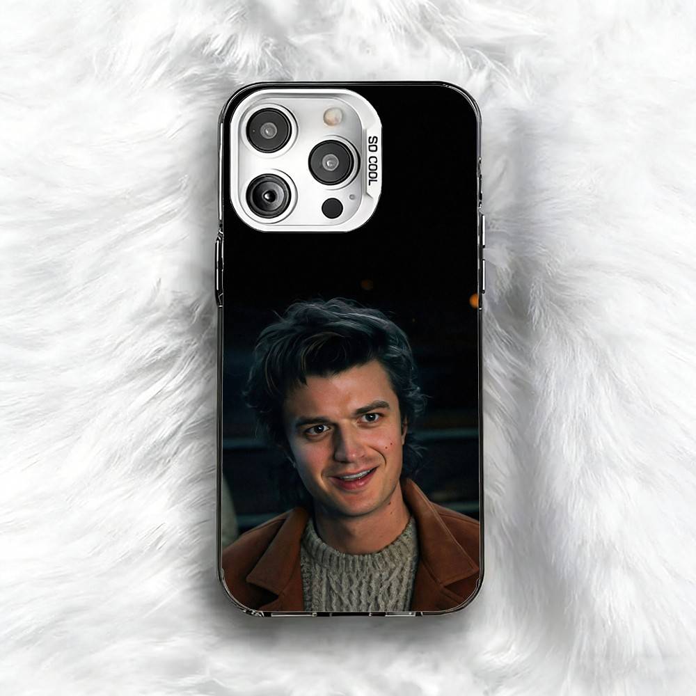 S-Steve H-Harrington   Phone Case For iPhone 16 17 15 14 12 13 Pro Max Black Color Shockproof Cover