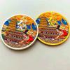 Xi'an Datang Night City Tourist Attraction Gold-plated Painted Commemorative Medal Ornament Tourism Coin Gold Coin Commemorative Coin