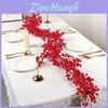 Christmas Simulation Red Fruit Vine With Artificial Pine Needles For Holiday Home Decor