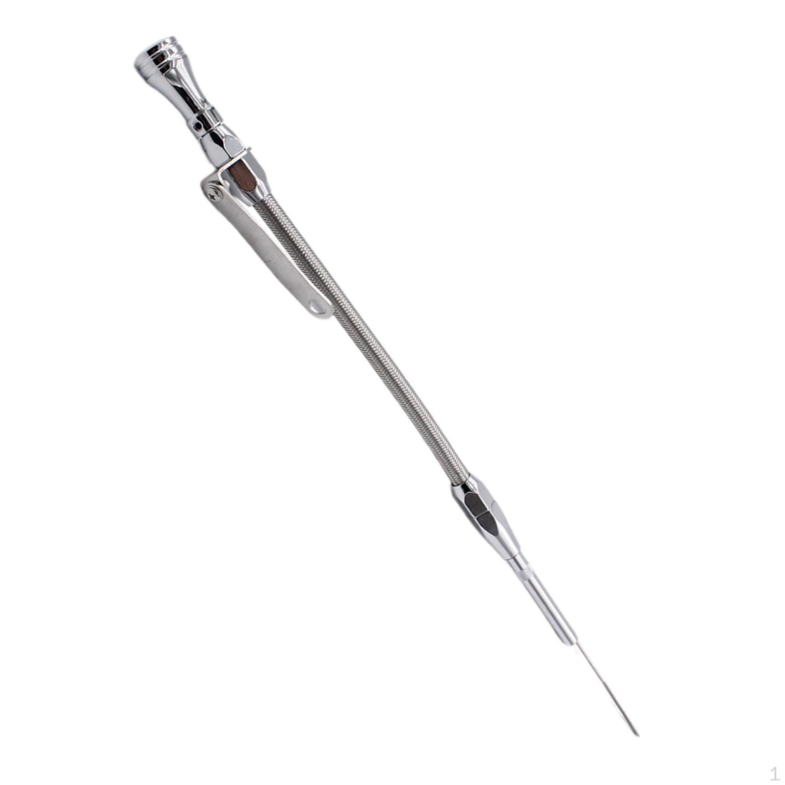 

Аксессуар для масляного щупа двигателя, прочный профессиональный инструмент для измерения уровня масла в автомобиле из нержавеющей стали