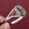Ethopian Opal In Boulder Opal Gemstone Cuff Bracelet 925 Sterling Silver Bangle Adjustable Cuff Bracelet Handmade Jewelry Anniversary Gifts