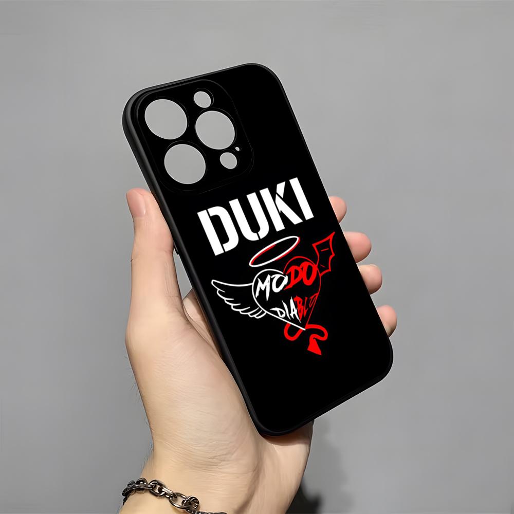 Fashion Rapper DUKI Phone Case For IPhone 17 Pro Max 16 15 14 Pro Max 13 11 X Xs Xr 8 7Plus Silicone Cover