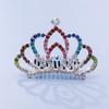 Crown Tiara Children's Princess Rhinestone Crown Hair Comb, Little Girl Birthday Gift Baby Hair Accessories Comb Accessories