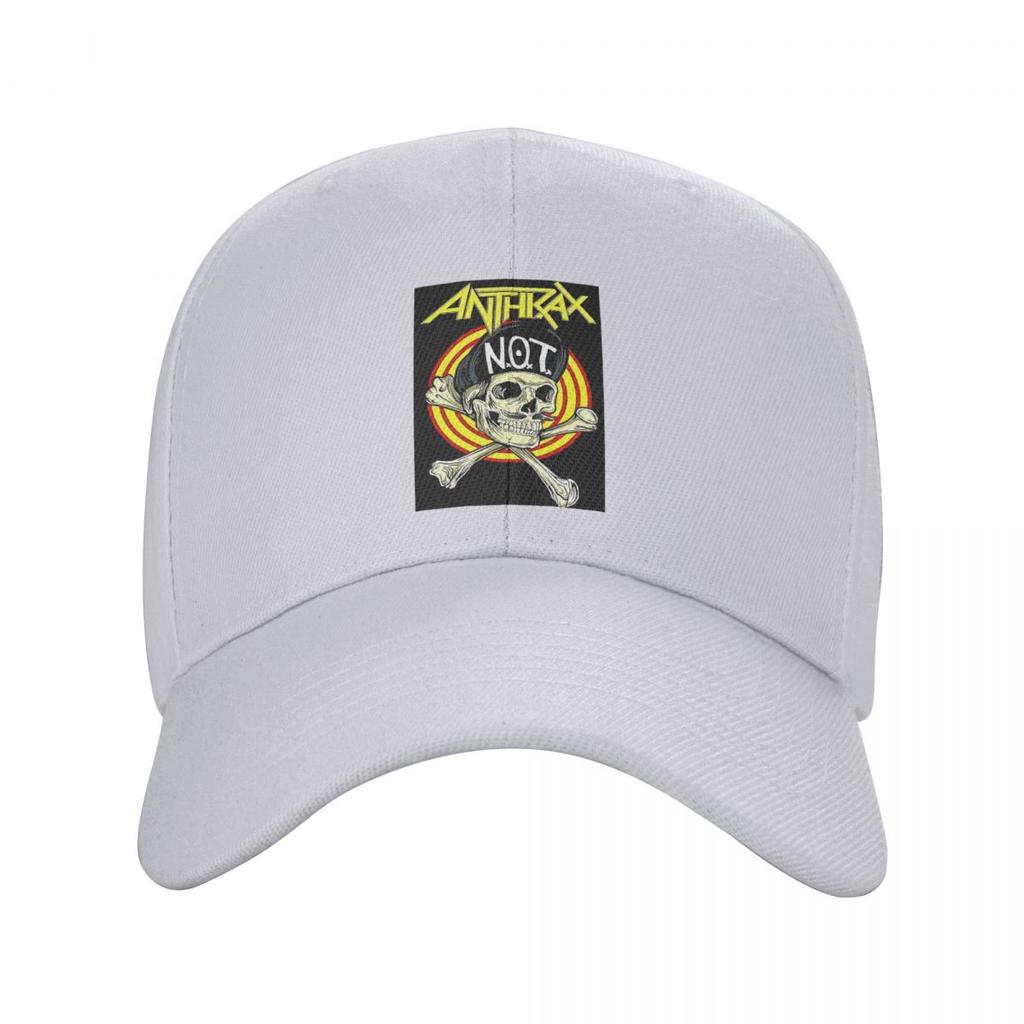 Anthrax Music Band Logo Baseball Caps Snapback Men Women Hats Adjustable Cap Sports Baseball Hat Casquette