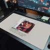 Garden Serenity Large Size Mouse Pad Large Gaming Table Cushion Nonslip Laptop Tablet Big Mousepad Xxl Mat Mini Pc Playmat With Lock Edge