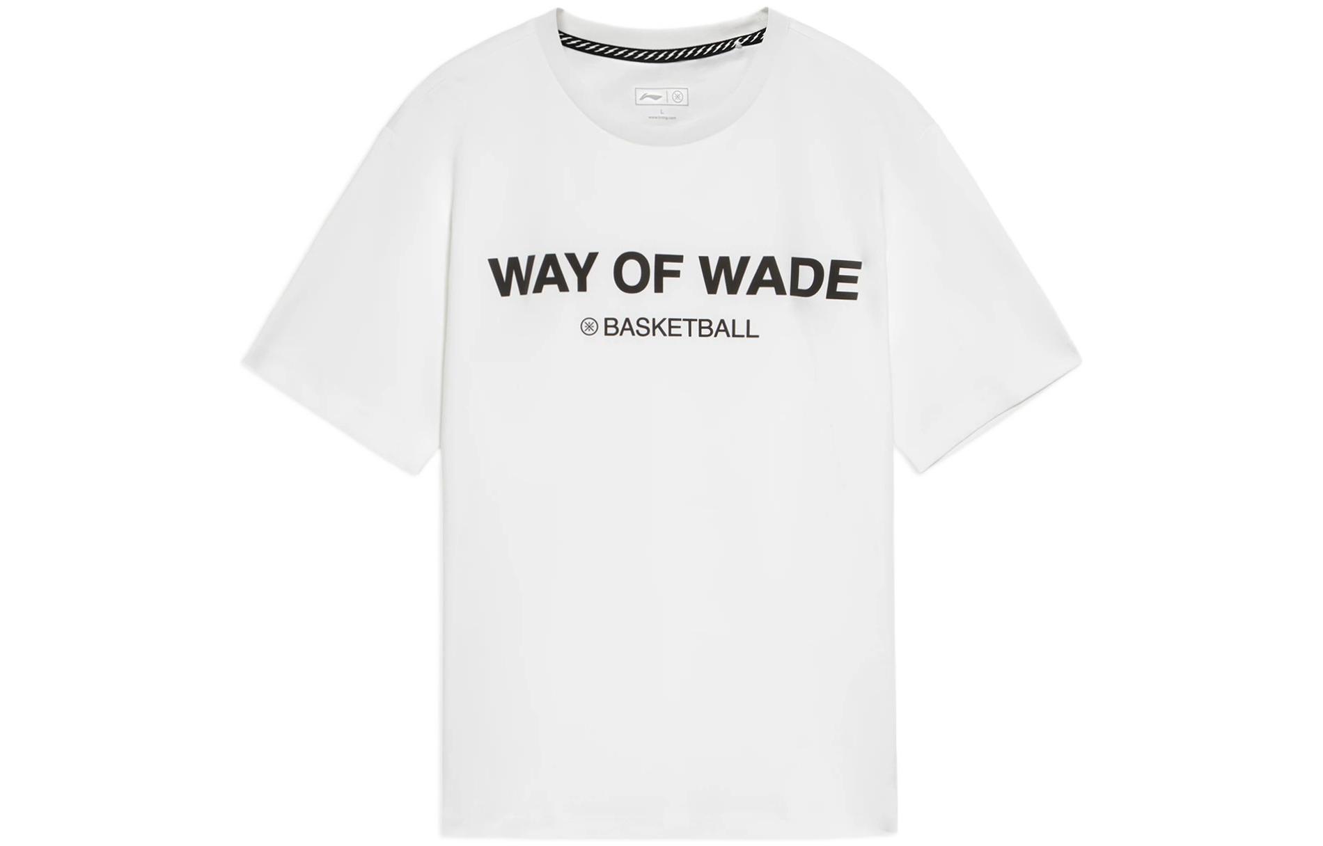 Li Ning Wade Collection T Shirts Men s Crew Neck Moderate Straight Fit AHSS439-2 XXXL
