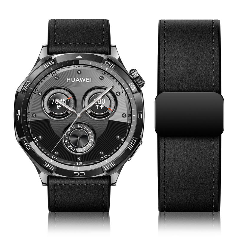 22mm 20mm Lederarmband für Huawei Watch GT6/5/GT 4 3 Pro 46mm Silikon-Armband für Amazfit Active 2/Bip 6 5/Galaxy 7 6 5 Gürtel