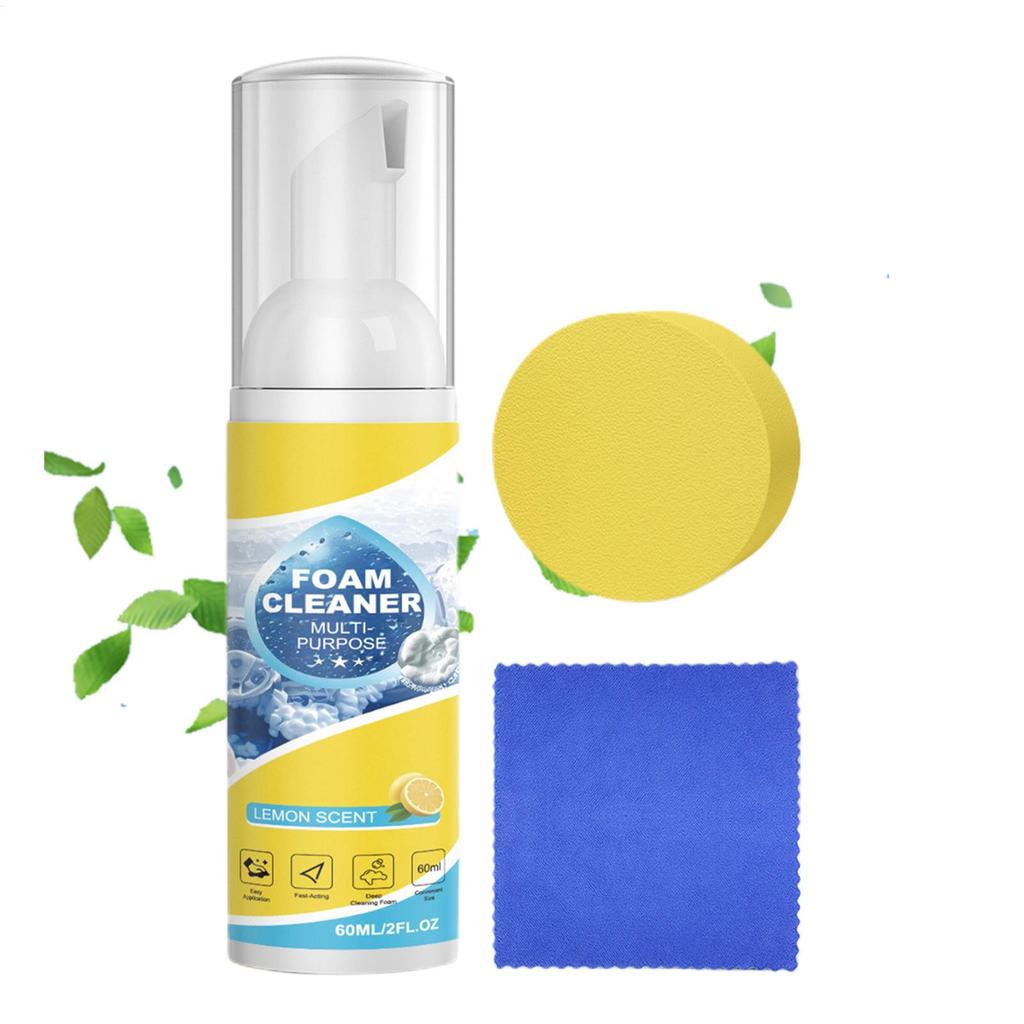 61ml Car Foam Cleaner Spray Effective Foam Cleaner Protective Car Washer For Interior Vehicle Accessories Cleaning Tools