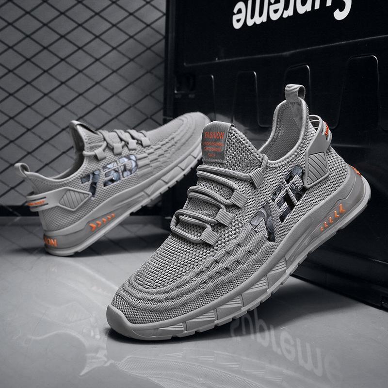 

Летняя мужская обувь из дышащей сетки, модная спортивная обувь, удобная повседневная обувь, трендовая мужская обувь 47