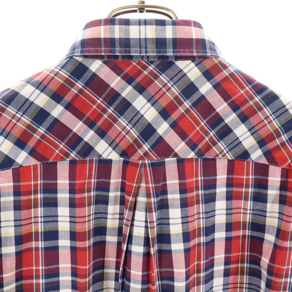 Vivienne WestwoodMAN Made In Japan Long Sleeve Check Shirt 44 Red Series Men's Used