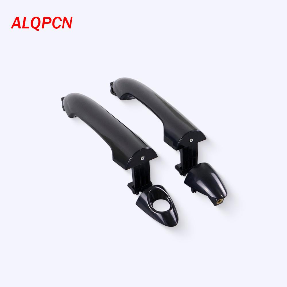 For Front Door Rear Door Outer Handle for Kia Picanto 2018-2022 Black