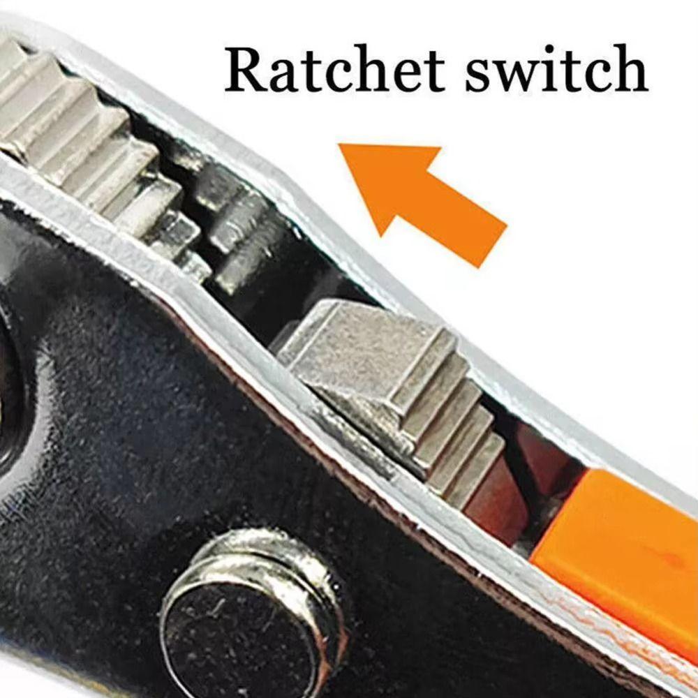 36 Tooth Ratchet Ratchet Screwdriver Sturdy Socket Wrench L-shaped Turning Wrench Small Space Gap