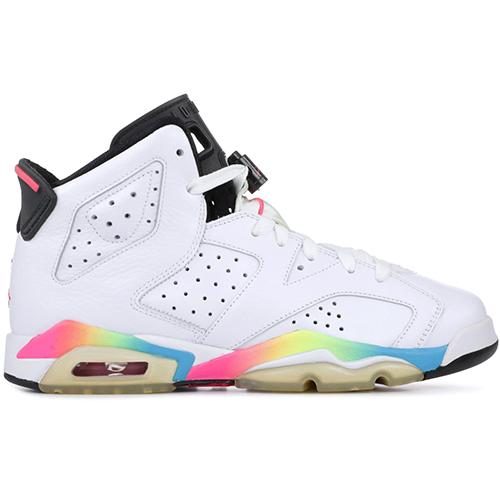 Air Jordan 6 Retro 'Pink Flash' GS 384665-103