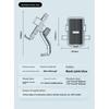 Electric vehicle phone holder, navigation bracket, universal fixed phone mount for motorcycles, bicycles, and delivery riders