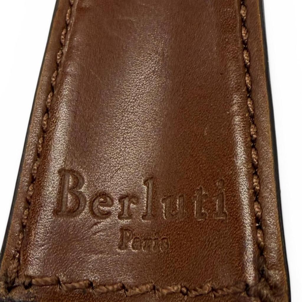 Great Berluti Other accessories Logo-engraved leather shoehorn leather mens Used