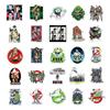 50 Ghostbusters Graffiti Stickers: Waterproof DIY for Skateboards, Water Bottles & Suitcases