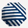 1pc Nautical Stripes Automatic Open/Close Umbrella with One Touch Button,, Windproof Design   Lightweight Portable Umbrella for Women & Men6093