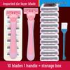 Women's Manual Razor for Hair Removal - Suitable for Armpits, Legs, and Private Areas