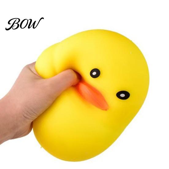 Tactile Sensory Toys Mini Duck Stress Relief Toy, Soft Squeeze Fidget Animal Toy Portable Decompression for Focus Aid & Relaxation Slow Rebound
