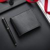 Men Card Wallet Bifold Slim Wallet Minimalist Short Wallet Pocket Card Holder Gift for Father Husband Boyfriend
