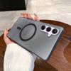 For Samsung Galaxy A56 5G Magnetic Case Compatible with MagSafe Frosted PC Phone Cover