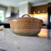 SOUP TURESE 2L CERAMIC POT WITH LID FOR BREAD BAKING 23 Cm