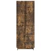 Cabinet Set 2 pcs Smoked Oak 66 x 34.5 x 90 cm